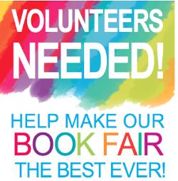 Volunteers needed for Book Fair